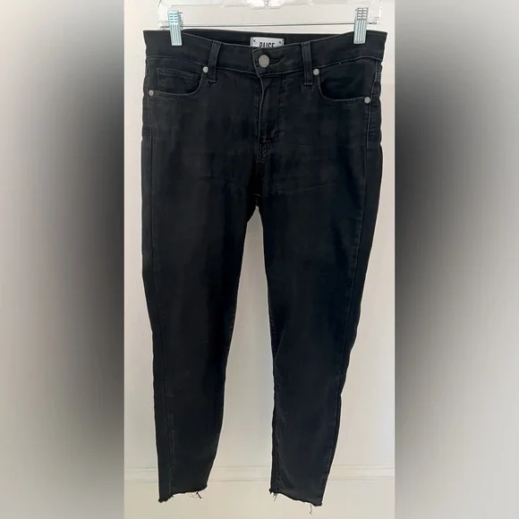 PAIGE Black Verdugo Ankle Jeans size 28 - Picture 3 of 7